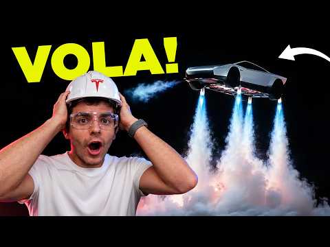 HO PROVATO LA TESLA CHE VOLA