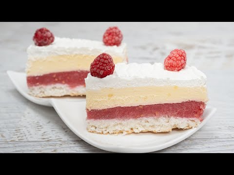 Rafaelo kocke sa malinama - Raffaello Cake With Raspberries - Bebina kuhinja - Domaći video recept