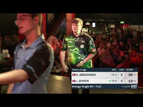 DM Dart 2022 - Drenge - N. Jørgensen vs L. Jensen