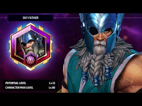 The Sky Father’s Potential is truly Marvellous.. l Marvel Future Fight