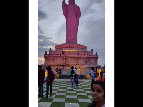 Hussain Sagar Hyderabad ✨ | Estátua de Buda | Ramiz Rock 🖤
