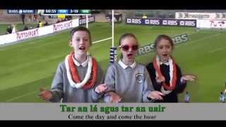 Irelands Call as Gaeilge -Scoil Phadráig Westport