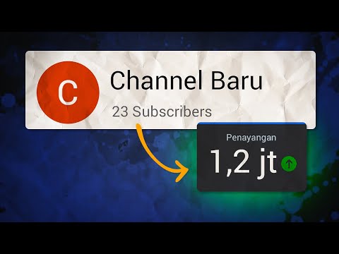 Banyak Channel Baru Meledak di YouTube (Gini Caranya!)