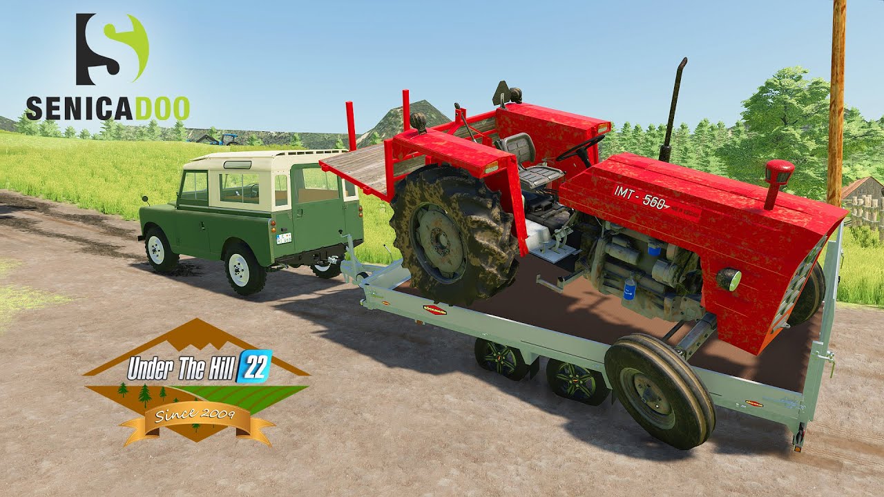 FS 22 - Land Rover Driving WOOD AND IMT 560