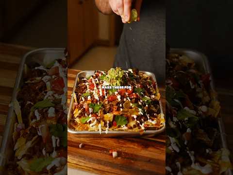 Loaded Nachos for the Super Bowl 🔥