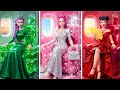 KPop Demon Hunters Emerald Vs Ruby Vs Diamond Huntrix At The Hospital KPOP Demon Hunter Animation