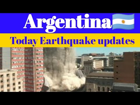 today earthquake in Argentina | Argentina earthquake today 2022 | Earthquake in Argentina