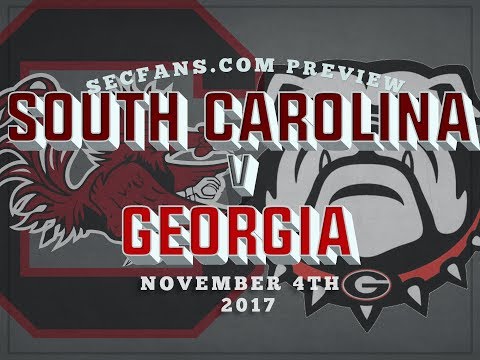 Georgia vs South Carolina - Preview & Predictions - 2017 College Football UGA USC