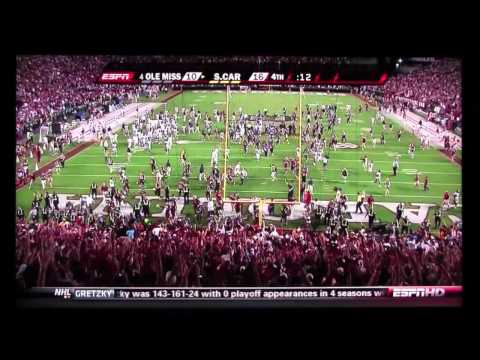 South Carolina Beats #4 Ole Miss (The Birth of Sandstorm)
