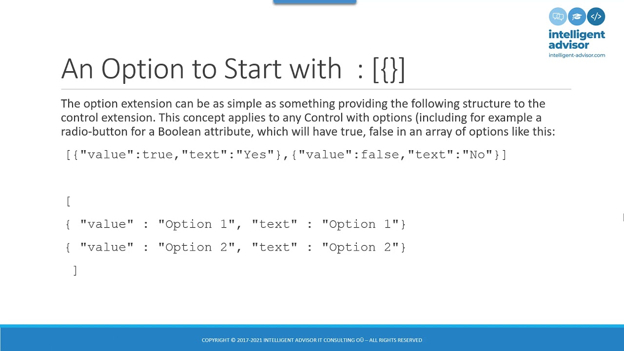 Custom Options Extensions in Oracle Intelligent Advisor