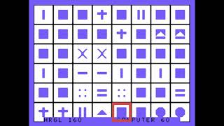 Concentration for the TI-99/4A