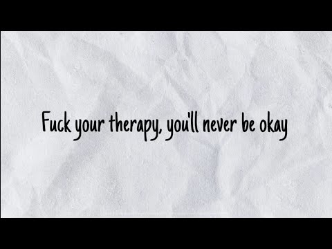sueco - pos (lyrics video) | You're a piece of shit, no one cares if you go missin