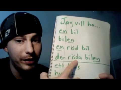 Swedish Articles "A" and "THE" finally explained!! (Swedish Lesson)