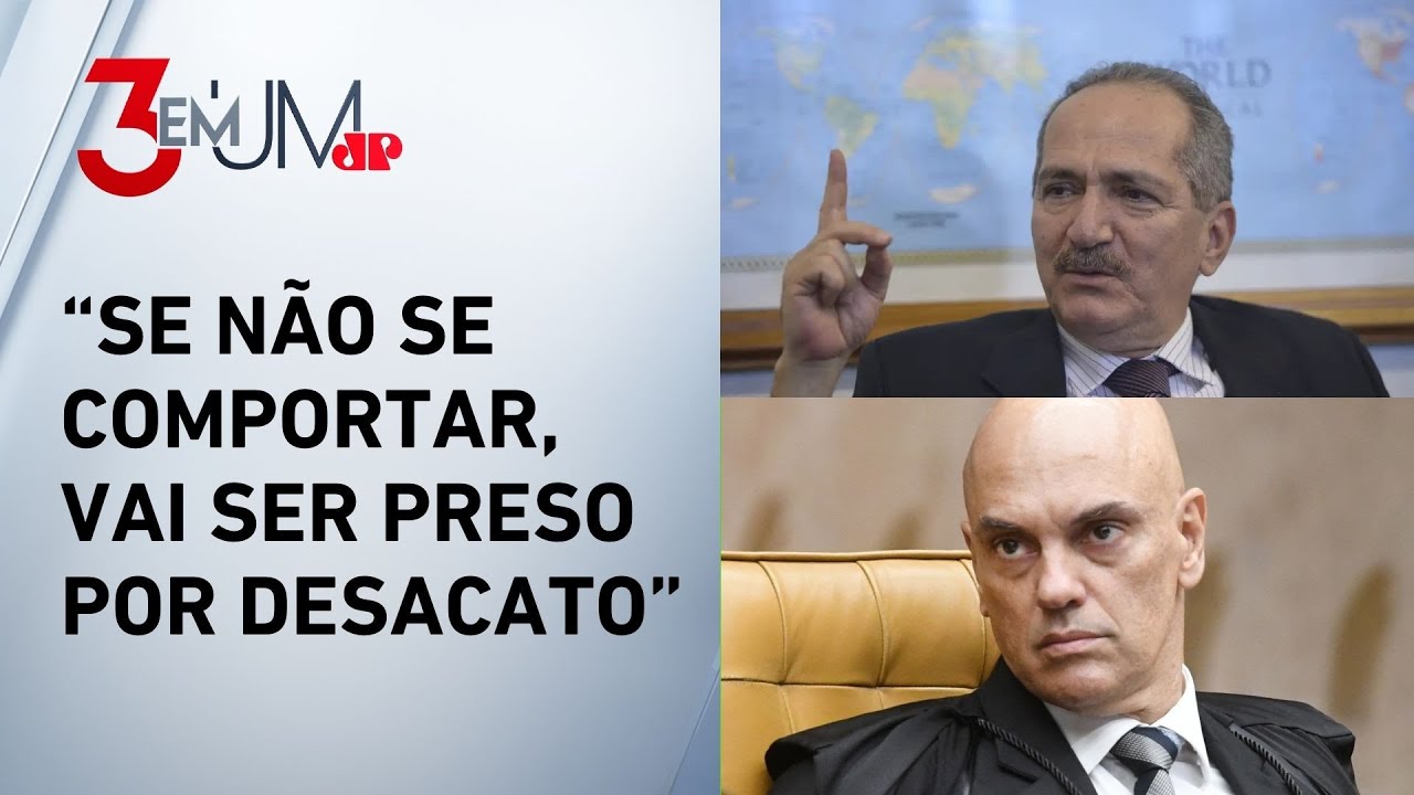 Clima tenso! Moraes discute com Aldo Rebelo em audiência no STF