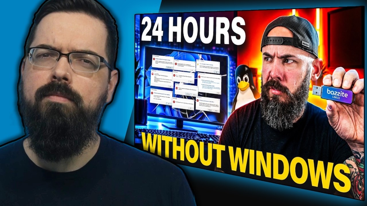 A Windows User Tried Linux for a Day … I Have Thoughts