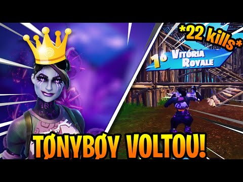 TONYBOY, O MELHOR BR ESTA DE VOLTA! (deus do game voltou) | Fortnite Battle Royale
