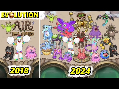 Epic Monsters Air Island Evolution (My Singing Monsters)