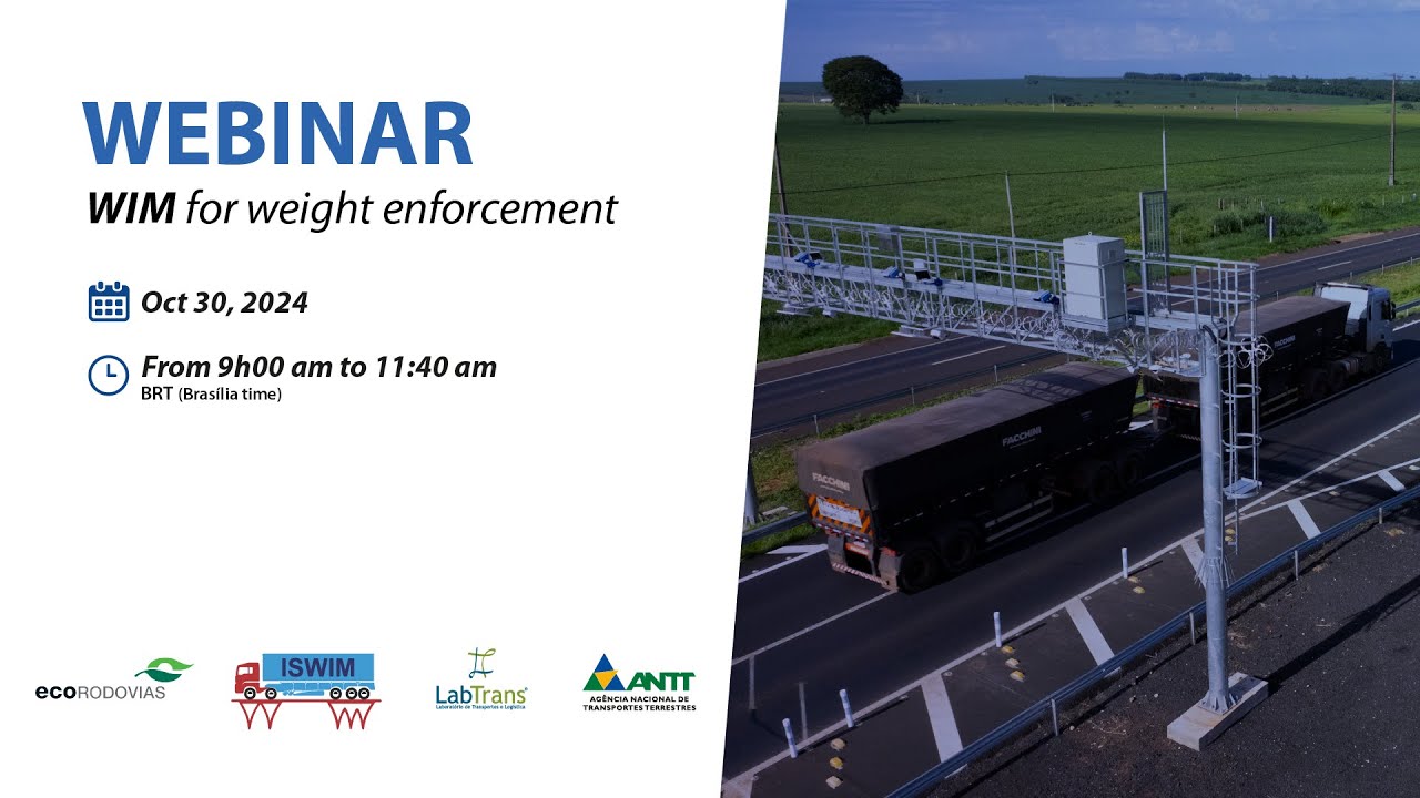 Webinar - WIM for weight enforcement