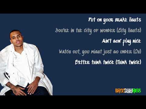 Andre Merritt - Disturbia (feat. Chris Brown & Rob Allen) [LYRIC VIDEO]