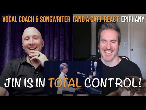 JIN IS IN TOTAL CONTROL! Vocal Coach & Songwriter react to Epiphany | Song Reaction and Analysis
