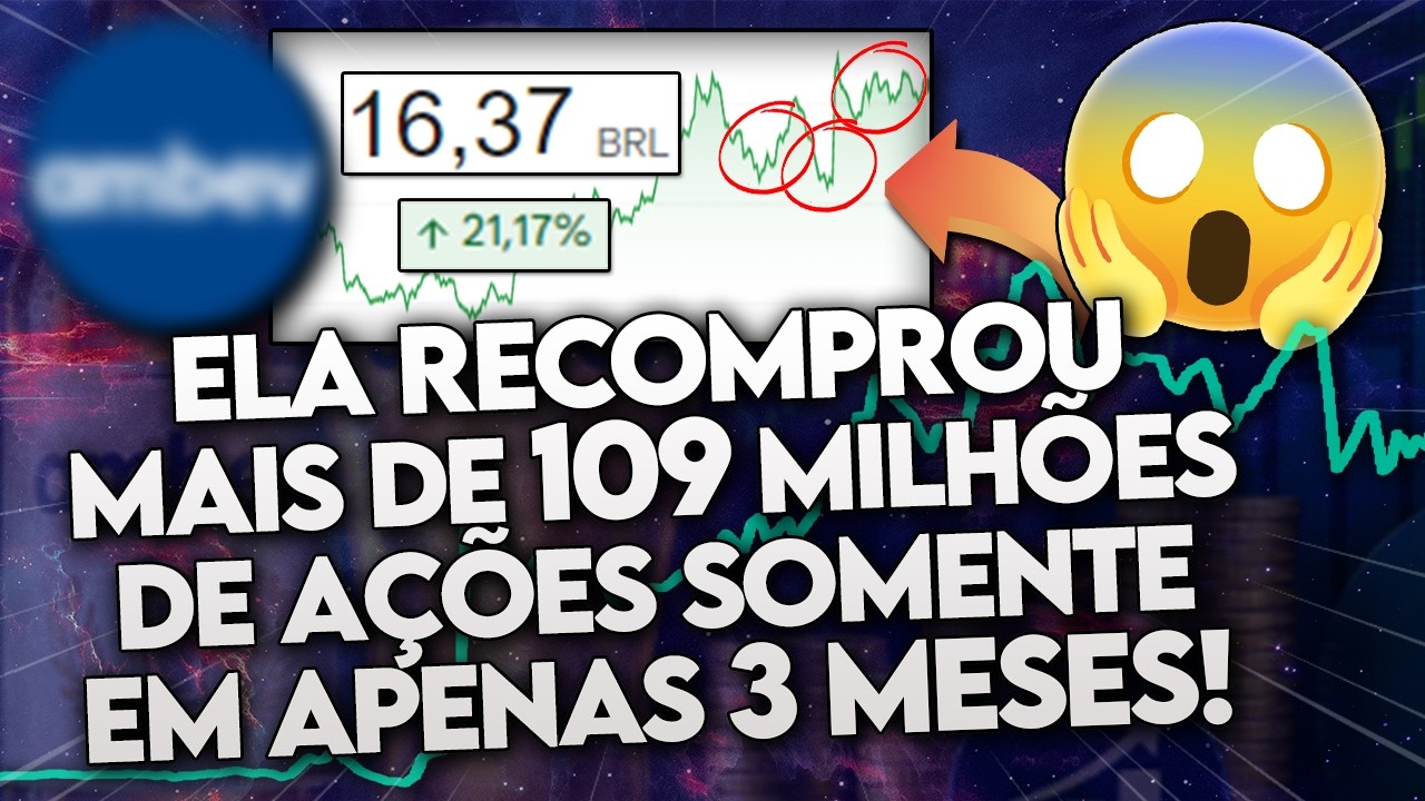 10 AÇÕES que estão RECOMPRANDO MUITAS AÇÕES! (Estão REALMENTE BARATAS ou é FURADA?) - TOP 10