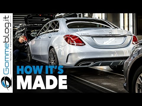 Mercedes C-Class CAR FACTORY - HOW IT&#39S MADE Assembly Production Line Manufacturing Making of