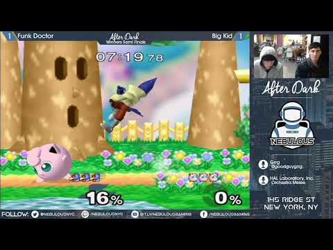 Nebs After Dark #95: Singles - Winners Semi Finals: Funk Doctor vs. Big Kid