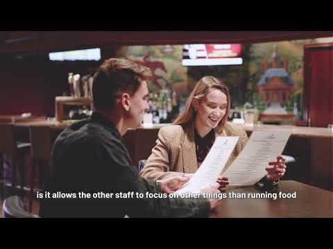 KEENON @ Hilton   DINERBOT T5, A Good Helper at Hilton Washington Dulles Airport