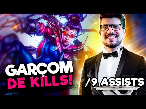 FIZ O TINOWNS TER NOVE KILLS A MAIS!? VAYNE GARÇOM NO LOL!