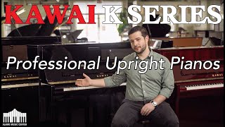 Video thumbnail for Kawai K Series Professional Upright Pianos - Series Overview | K-200 - K-300 - K-500 Demos by Alamo Music Center - Pianos and Keyboards
