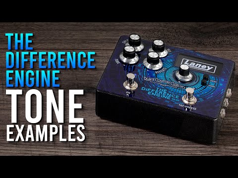 Laney Black Country Customs The Difference Engine 2022 - Present - Blue Graphic image 4