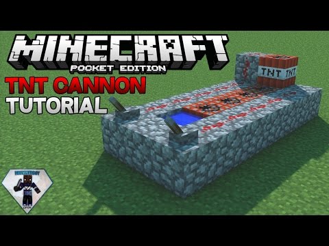 Download Minecraft Pocket Edition How To Make A Tnt Cannon Tutorial 3gp Mp4 Codedwap