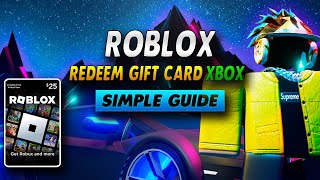 How To Redeem a ROBLOX Gift Card on XBOX - Simple Guide