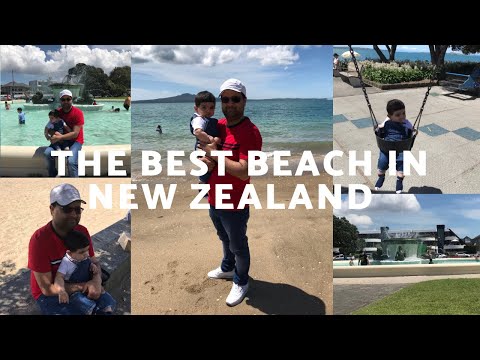 Mission Bay Beach New Zealand | Zora First Time Travelling To Beach | Travel With Zora