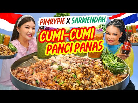Pimrypie x Sarwendah - Cumi-cumi panci panas หมึกกระทะร้อนจิ้มซีฟู้ดสูตรเด็ด