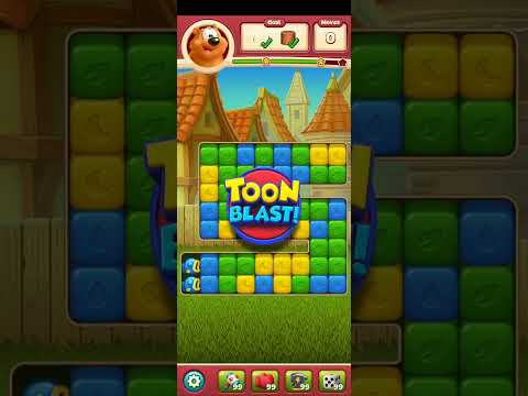 Toon Blast Level 2594 No Boosters Series
