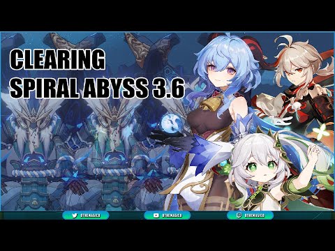 Hyperbloom & Mono Cryo | Spiral Abyss 3.6 | Floor 12 (9⭐)
