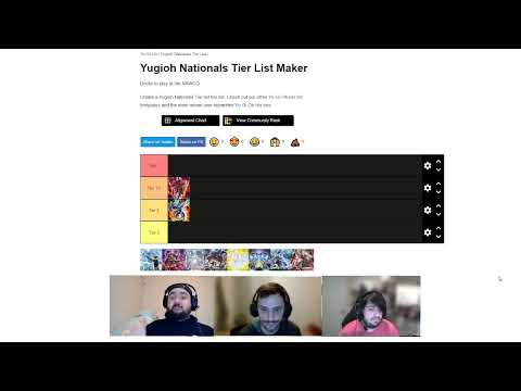 Yugioh Pre-North American Nationals Tier List