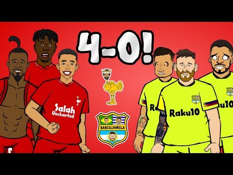 🏆4-0! Liverpool vs Barcelona: The Song🏆 (Champions League Semi-Final 2019 Parody Goals Highlights)