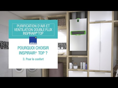 Pourquoi choisir InspirAIR® Top ? Pour le confort des occupants du logement :