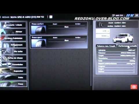 comment regler boite de vitesse gt5