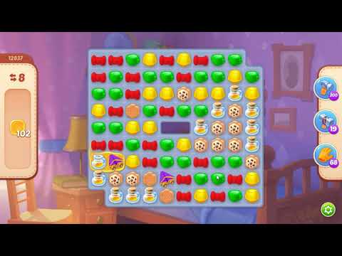 Homescapes Level 12837 - NO BOOSTERS 🏠 | SKILLGAMING ✔️