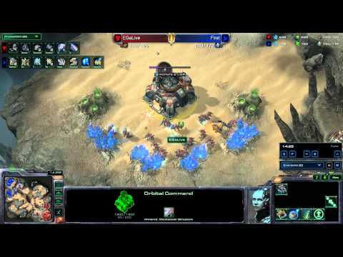 HD Starcraft 2 First v Alive PvT g3