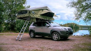 Abonnenten zwingen uns, ein Dachzelt zu kaufen! (Treeline Dachzelt Review) | Auto Camping am See