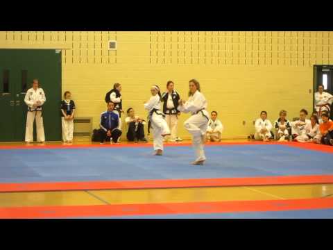 2012 Eastern Canadian Taekwon-Do Championships - First dan patterns semi-finals Po-Eun