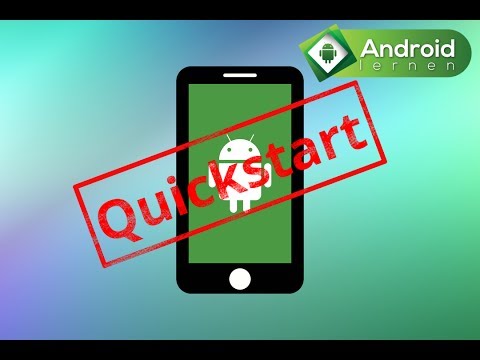 Android Tutorial Teil 1 Die erste App (ger)(Deutsch)
