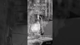 Download lagu QUOTES JOWO STORY WA ( WONG URIP KUDU URUP ) #shorts #ukororebo #quotesjowo mp3