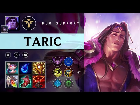 Taric Support vs Zilean - EUW Master Patch 25.24