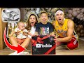 OPENING Our 10M Subscriber PLAY BUTTON! | The Royalty Family