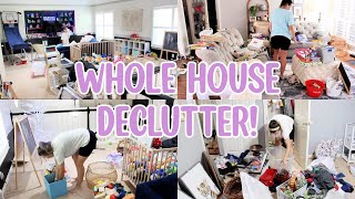 MASSIVE DECLUTTER & ORGANIZE & CLEAN WITH ME! EXTREME SPEED CLEANING MOTIVATION! MESSY TO MINIMAL!